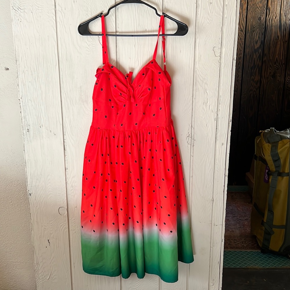 Vintage watermelon dress - pinup style
